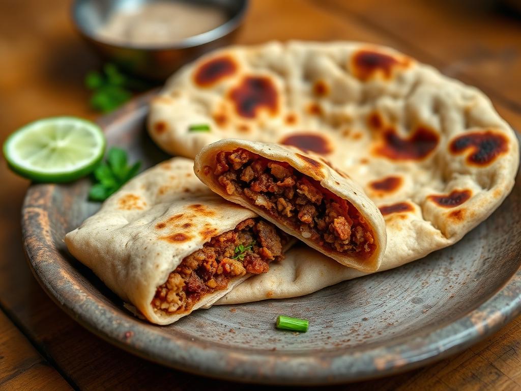 Keema Paratha