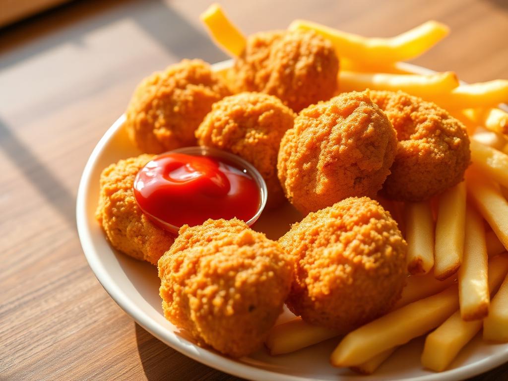 Kids Nuggets and Fries (6 pcs)